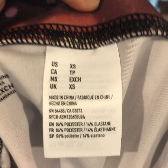 AMERICAN Eagle Outfitters multi colored leggings - Picture 6 of 10